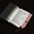 Rechargeable LED flat book light