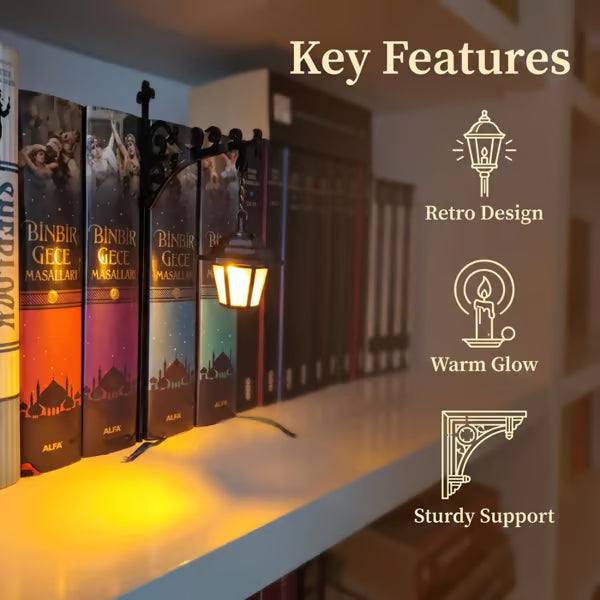 ✨Library Lantern-Decorative Bookshelf Lighting
