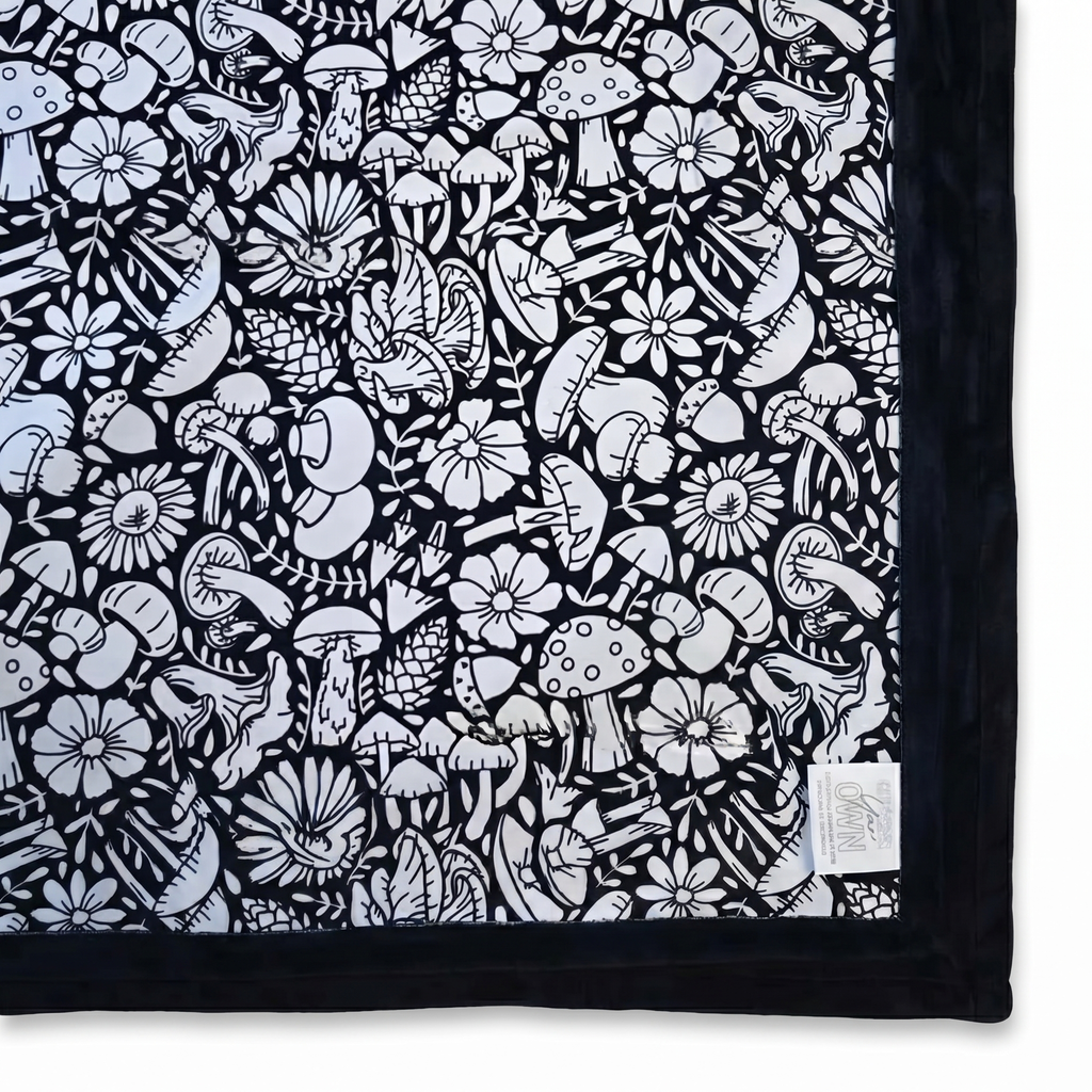DIY Colouring Blanket with Fabric Markers
