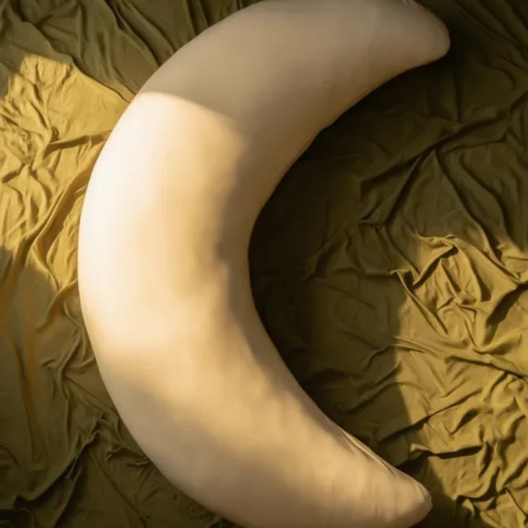 Crescent Body Pillow | Full-Body Support Pillow for Side Sleepers